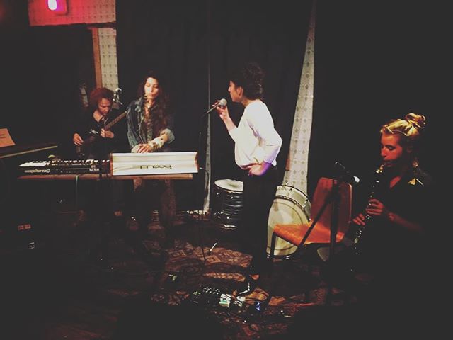 Females Rule. Last night @threesbrewing @vandamner @aroojaftab @cha.greve  Video coming soon.